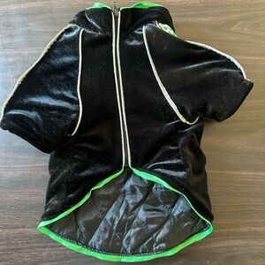 Burberry Black and Green Dog Jacket